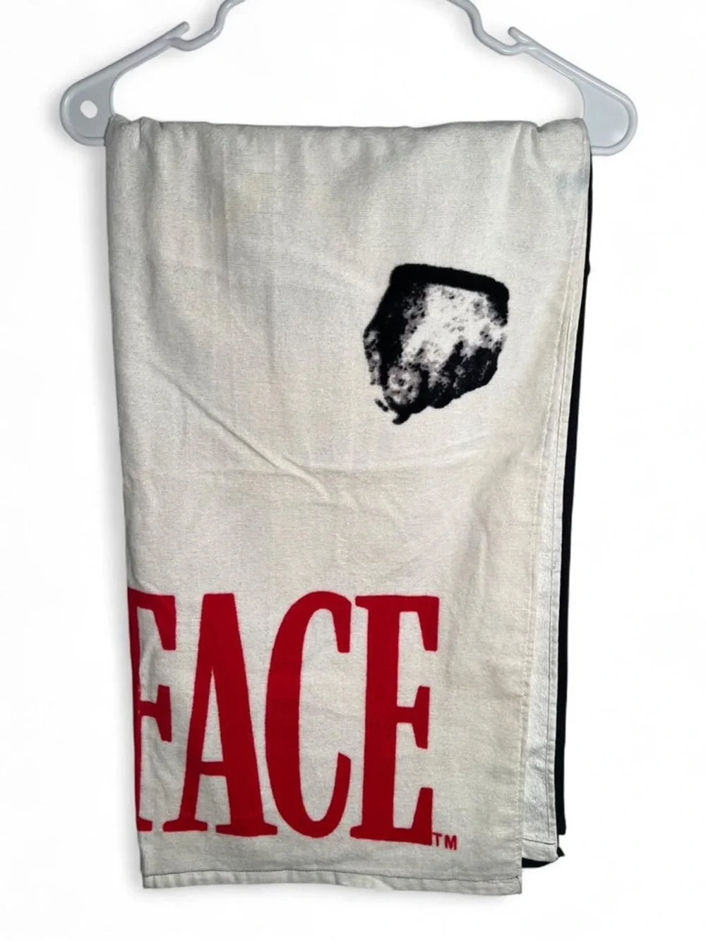 Scarface Towel in Black, White & Red